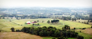East Lynn Farm Aerial View